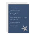 Starfish Wedding Invitation
