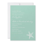 Starfish Wedding Invitation