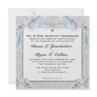 Starfish Wedding Invitation invitation