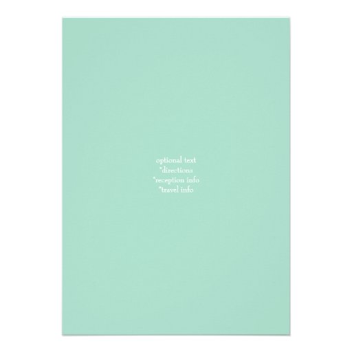 Starfish Wedding Invitation