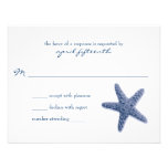 Starfish Wedding Response Custom Invite