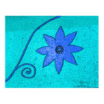 starflower blue posters