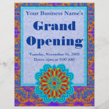 Starflower Custom Flyers