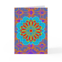 Starflower Custom Greeting Card by wingedturtle Starflower Custom Greeting Card