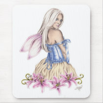 Stargazer Fairy Mousepad mousepads