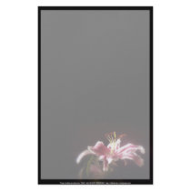stargazer lilies #15 stationery