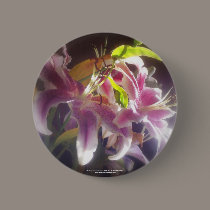 Stargazer Lilies #20 buttons