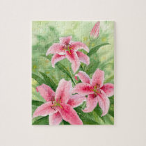 Stargazer lilies puzzle puzzles