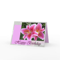 Stargazer Lily cards by springflowers Stargazer Lily cards