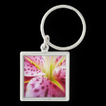 Stargazer Lily Keychain