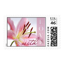 Stargazer Lily • With Love postage