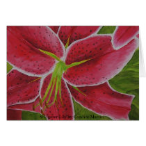 Stargazer, Stargazer Lily by Candice Martin cards
