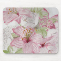 Stargazers and Roses Mousepad