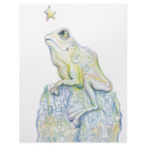Stargazing Frog Custom Letterhead