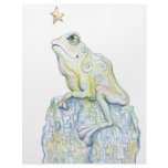 Stargazing Frog Custom Letterhead