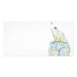 Stargazing Frog Photo Card Template