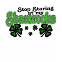 Staring at Shamrocks M77 t-shirts