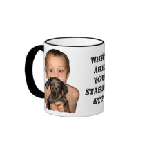 Staring Coffee Mug by coffeebeankennel Staring Coffee Mug