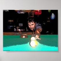 Staring Down The 9 Ball Posters