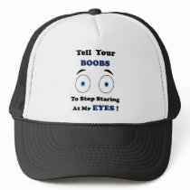 Staring Eyes Full Mesh Hat