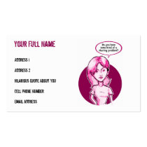 Staring Problem profile cards by PlasmicSteve Staring Problem profile cards