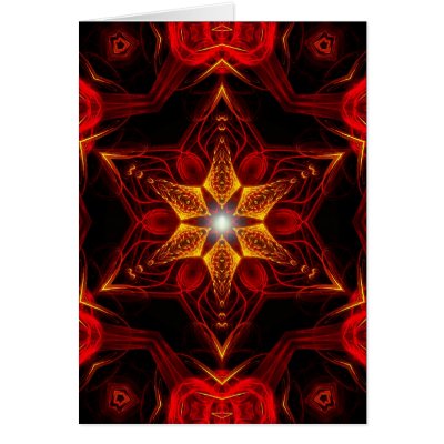 Staritual Fractal Greeting Cards by webgrrl