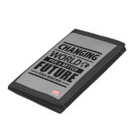 Stark Industries Changing The World Trifold Wallet