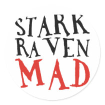 Stark Raven Mad Stickers