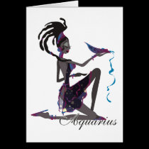 Starlight Aquarius Cards cards