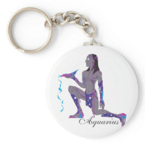 Starlight Aquarius (Male) Keychain