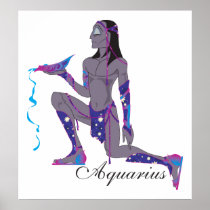 Starlight Aquarius (Male) Print
