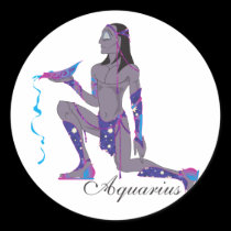 Starlight Aquarius (Male) Stickers stickers
