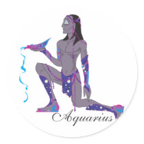 Starlight Aquarius (Male) Stickers