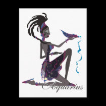 Starlight Aquarius Postcards postcards