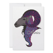 Starlight Aries Invitations