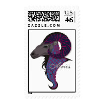 Starlight Aries Postage Stamp