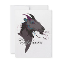 Starlight Capricorn Invitations