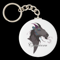 Starlight Capricorn Keychain keychains