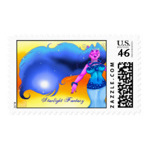 "StarLight Fantasy" Postage Stamp