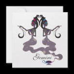Starlight Gemini Invitations invitations