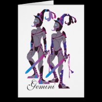 Starlight Gemini (Male) Cards cards