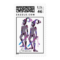 Starlight Gemini (Male) Postage Stamps