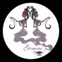 Starlight Gemini Stickers