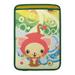 starlight kitten old rainbow background MacBook sleeve
