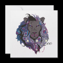 Starlight Leo Invitations invitations
