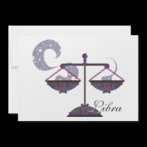 Starlight Libra Invitations invitations