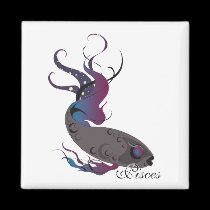 Starlight Pisces Magnets magnets