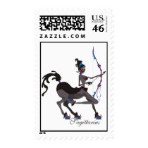 Starlight Sagittarius Postage Stamps by Azodnem Starlight Sagittarius Postage Stamps