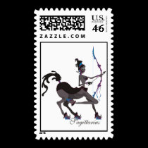Starlight Sagittarius Postage Stamps stamps