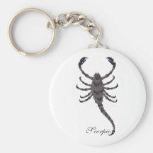 Starlight Scorpio Keychains